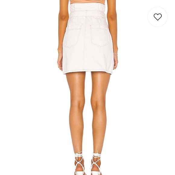 New free people denim high waist skirt - Picture 7 of 9